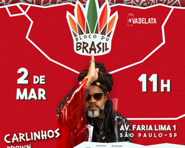 Brown estreia no carnaval de rua de São Paulo