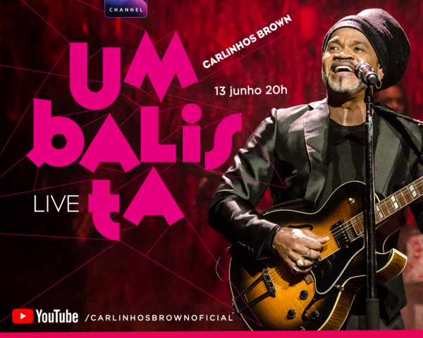 Carlinhos Brown lança Live inédita no dia 13 de junho